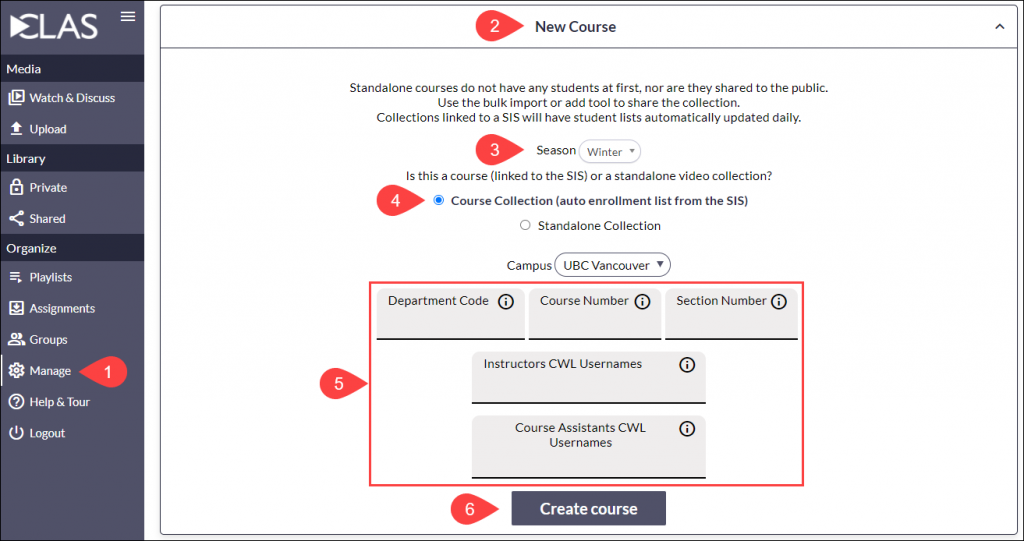 SISLinked Course CLAS Collaborative Learning Annotation System